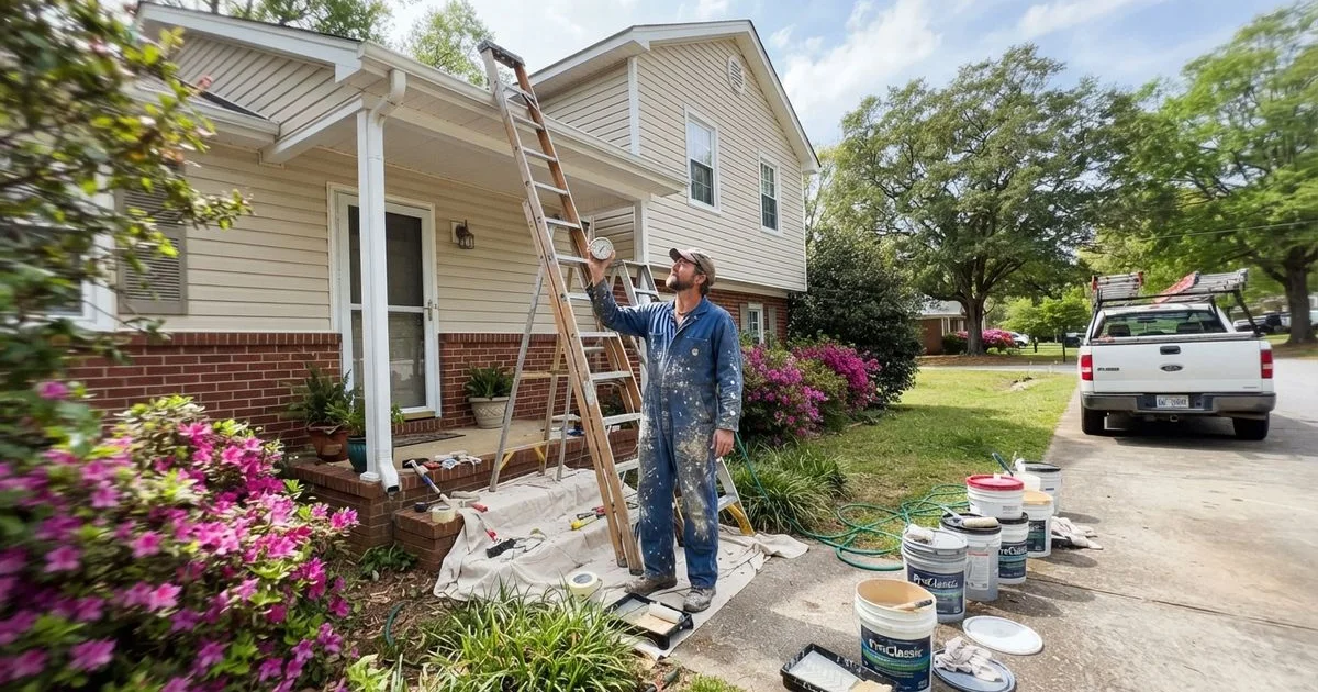 The best time of year to paint a house exterior in Rock Hill