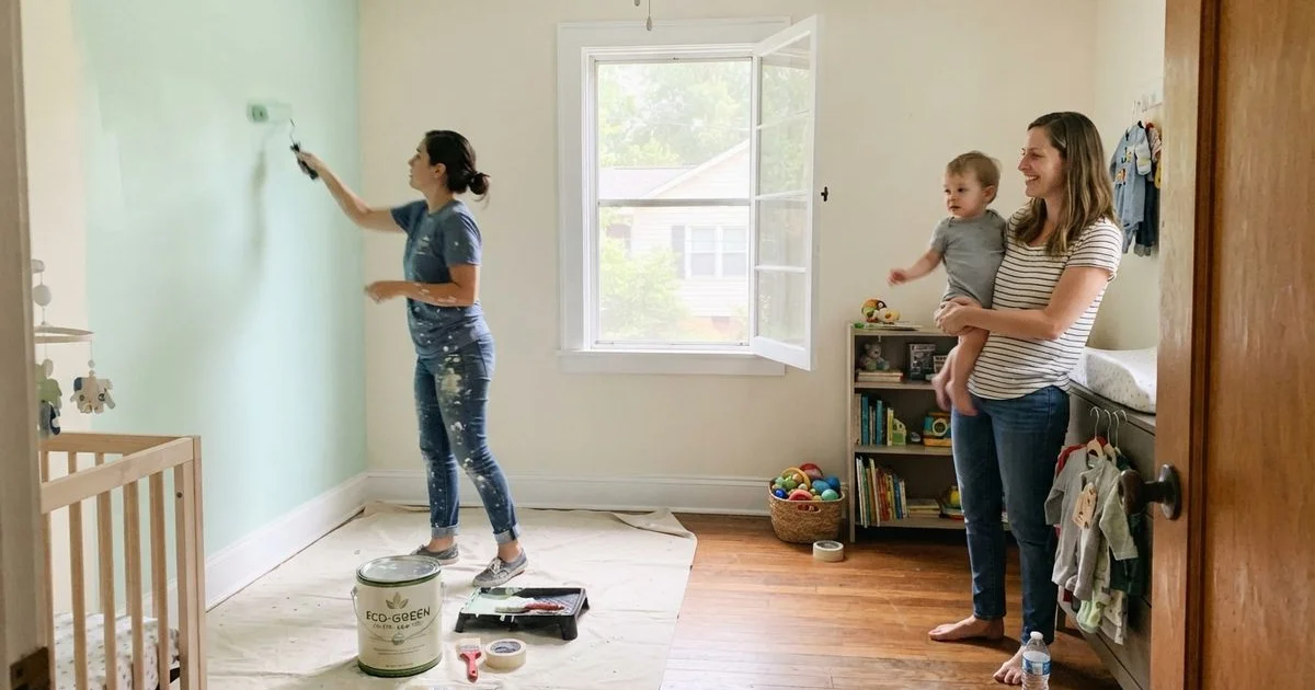 Low-VOC paint: what to know if you have kids, pets, or allergies at home